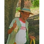 Havana Botanical Garden staff. Photo by C. Allan Morgan. All rights reserved.