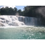 Cascada Agua Azul. Photo by Rick Taylor. Copyright Borderland Tours. All rights reserved.