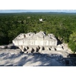 Maya ruins, Calakmul Biosphere. Photo by Rick Taylor. Copyright Borderland Tours. All rights reserved.