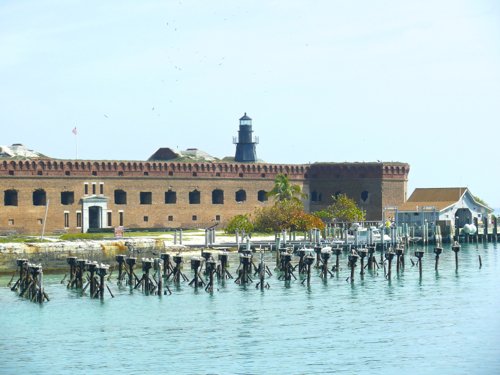 Fort jefferson dry tortugas. Photo by Rick Taylor. Copyright Borderland Tours. All rights reserved. 